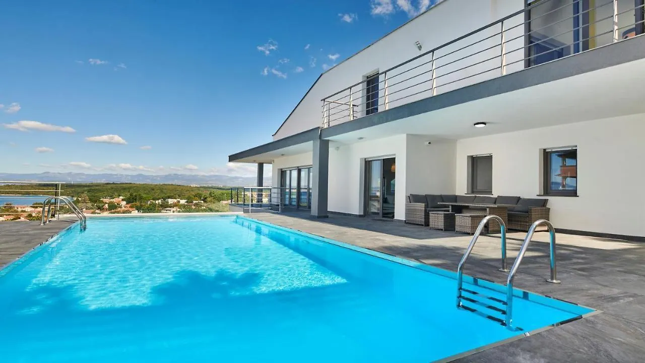 Villa Blue Ocean Njivice Guest house